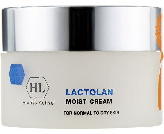 Увлажняющий крем для сухой кожи Holy Land Lactolan Moist Cream for dry skin, 250 ml