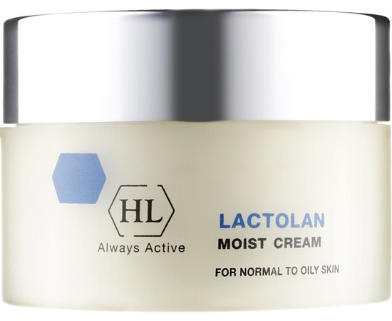 Holy Land Lactolan Moist Cream for oily skin Зволожуючий крем для жирної шкіри, 250 мл, фото 