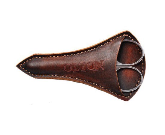 OLTON Ножницы маникюрные 100 мм + чехол