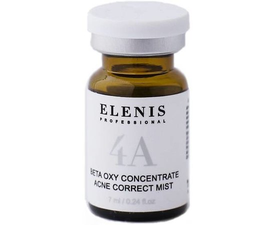 Активний концентрат для проблемної шкіри Elenis 4A Βeta Oxy Concentrate Acne Correct Mist, 7 ml, фото 