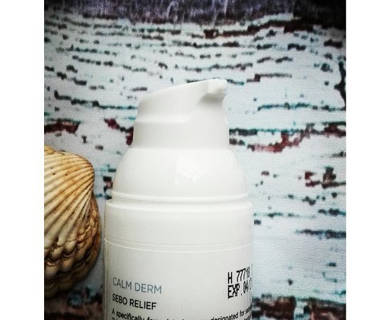 Балансирующий крем Holy Land Calm Derm Sebo Relief, 50 ml, изображение 6