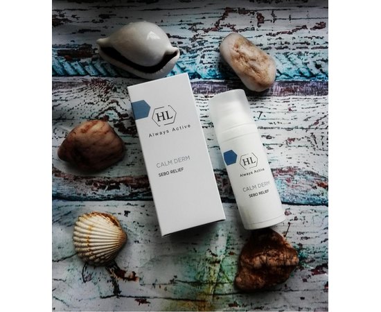 Балансирующий крем Holy Land Calm Derm Sebo Relief, 50 ml, изображение 5