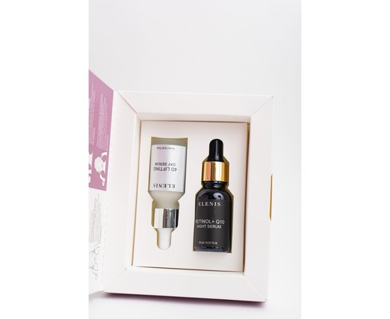 Денна + нічна сироватки для ліфтингу шкіри Elenis 4D Lifting Smart Serum, 2 х 30 ml, фото _ab__is.image_number.default