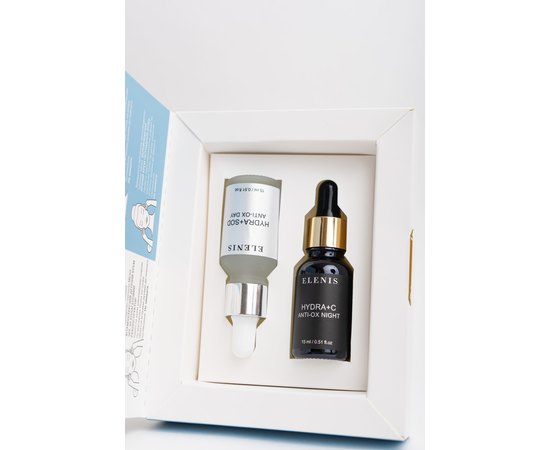 Дневная + ночная сыворотки для ультра-увлажнения Elenis Ultra H2O Serum, 2 х 30 ml, изображение 3