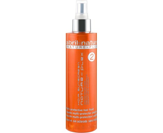Двухфазный спрей для натуральных волос Abril Et Nature Nature-Plex Hair Sunscreen Spray 2, 200 ml, изображение 2