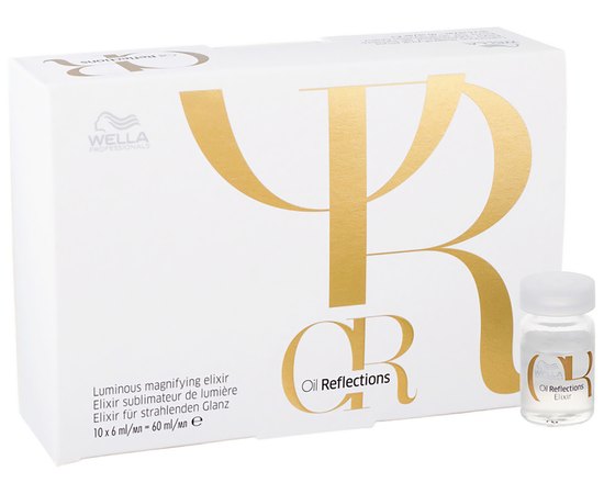 Эликсир для интенсивного блеска Wella Professionals Oil Reflections Luminous Magnifying Elixir, 10x6 ml, изображение 2