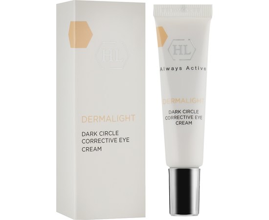 Корректирующий крем для век Holy Land Dermalight Corrective Eye Cream With Make-Up, 15 ml, изображение 4