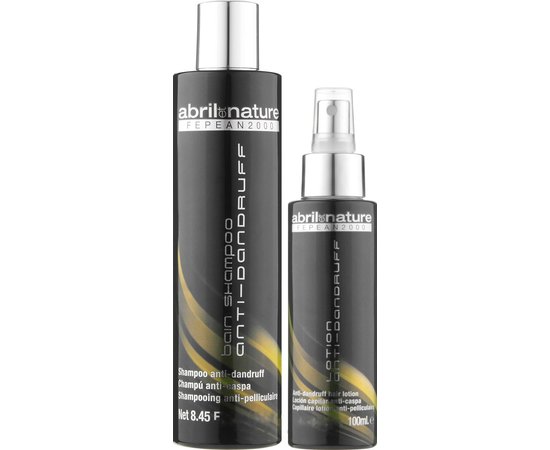 Abril Et Nature Fepean 2000 Treatment Anti-Dandruff Kit (Shampoo + Lotion) Набір проти лупи (шампунь + лосьйон), 250мл, 100мл, фото _ab__is.image_number.default