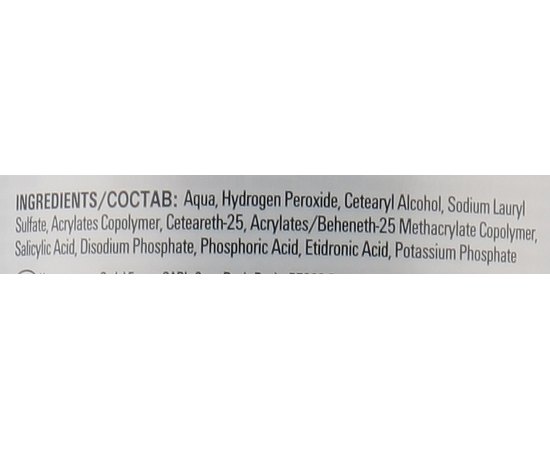 Окислитель для пудры Wella Professionals Blondor Freelights Developer, 1000 ml, изображение 7