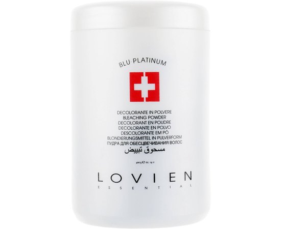 Пудра для обесцвечивания волос Lovien Essential Blue Platinum Bleaching Powder, 400 g