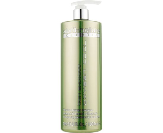 Шампунь охлаждающий кислородный для чувствительных волос Abril Et Nature Keratin Oxygen Cool O2 Bain Shampoo, 1000ml
