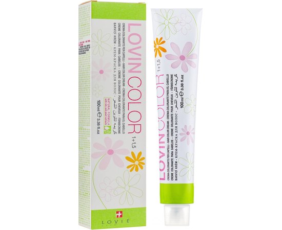 Стойкая крем-краска для волос Lovien Essential Lovin Color, 100 ml, изображение 2