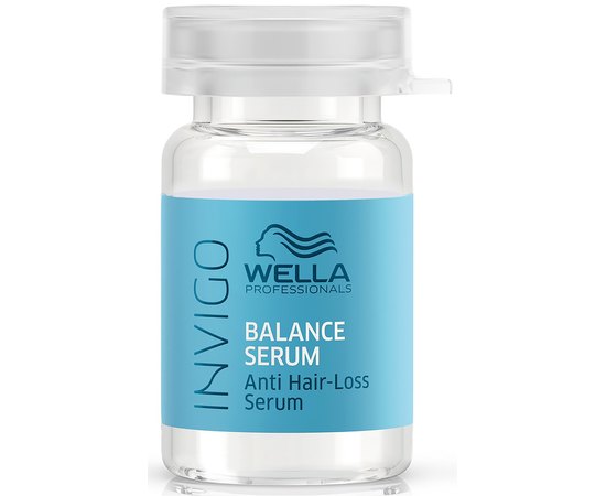 Сыворотка против выпадения волос с кофеином Wella Professionals Invigo Scalp Balance Serum, 8x6 ml, изображение 5