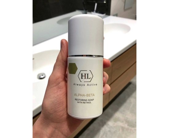 Мыло-пилинг Holy Land Alpha-Beta & Retinol Restoring Soap, 125 ml, изображение 4