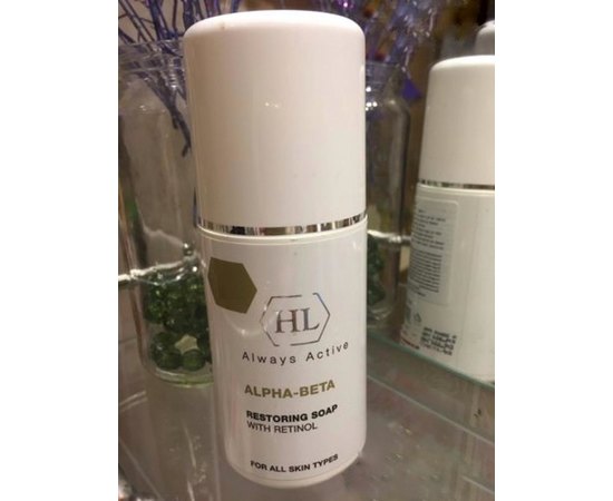 Мыло-пилинг Holy Land Alpha-Beta & Retinol Restoring Soap, 125 ml, изображение 5