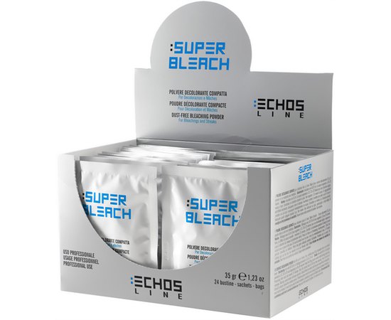 Echosline Bleaching Polver Decolorante Bianca Compatta Безпилової блонд-порошок білий, 500 гр, фото _ab__is.image_number.default