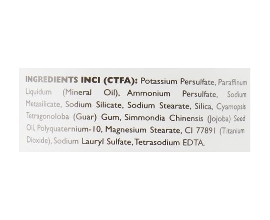 Безаммиачный осветляющий крем для волос Kleral System Creamdeco Blonde, 250 ml, изображение 3