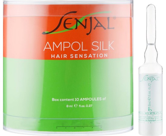 Двохфазні ампули для відновлення волосся Kleral System Senjal Line Ampol Silk, фото _ab__is.image_number.default