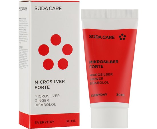 Крем для ног с микрочастицами серебра Форте  Suda, 30 ml, изображение 2