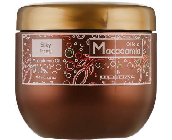 Маска-шелк для волос Kleral System Olio Di Macadamia Silky Mask