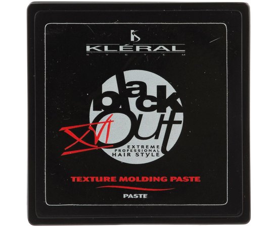 Kleral System Black Out Line Texture Molding Paste №16 Моделююча паста для волосся, 100 мл, фото 