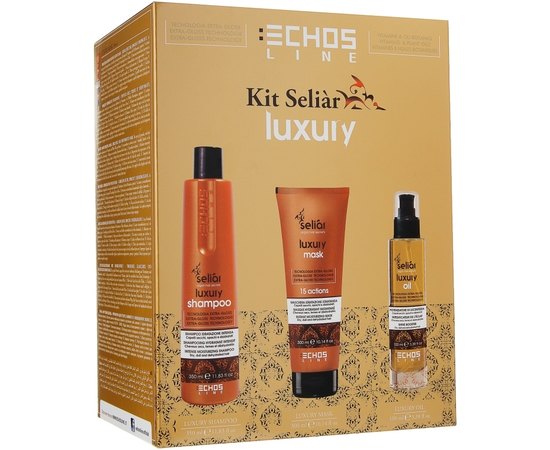 Набор для увлажнения волос Echosline Seliar Luxury Kit, изображение 8