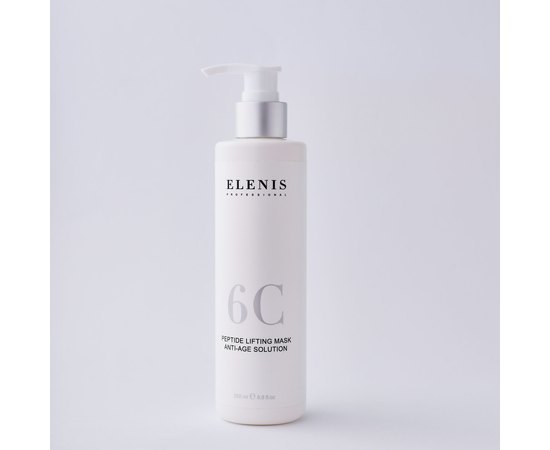 Пептидная лифтинг гель-маска с тонизирующим эффектом Elenis 6С Peptide Lifting Mask Anti-Age Solution, 250 ml, изображение 2