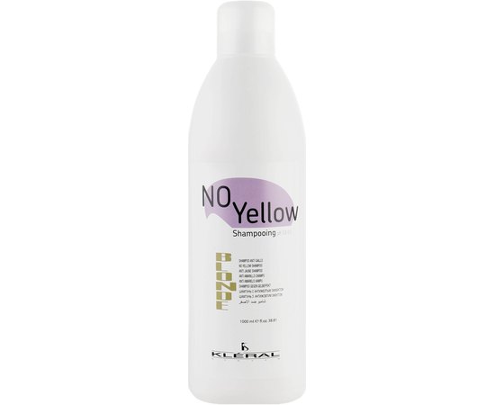 Шампунь для седых и обесцвеченных волос Kleral System Coloring Line Shampoo Anti-Yellow Blond, изображение 3