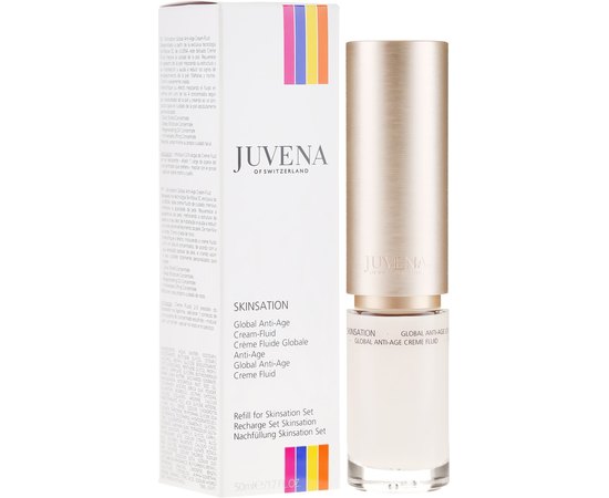 Флюид для эксклюзивного ухода Тестер Juvena Skin Specialists Skinsation Global Anti-Age Fluid, 50 ml, изображение 2