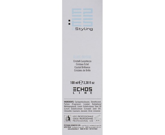 Флюид для поврежденных волос Кристалл Echosline Crystal Shine, 100 ml, изображение 3