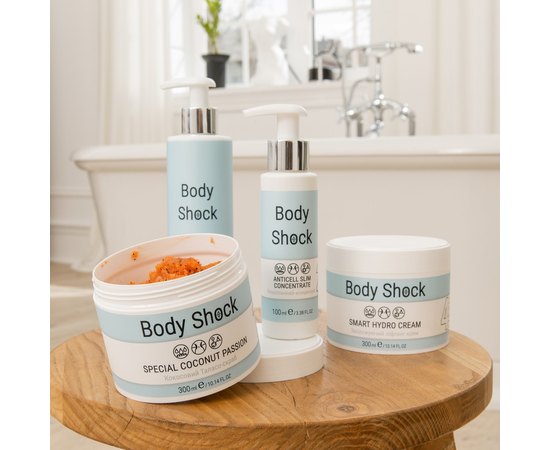 Кокосовий Таласо-скраб Elenis Body Shock 1 Special Coconut Passion, 300 ml, фото _ab__is.image_number.default