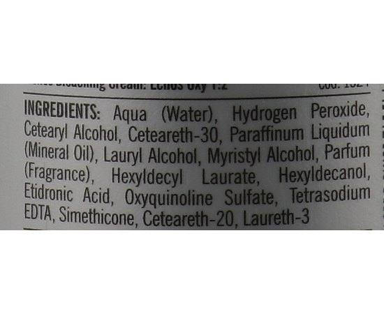 Echosline Classic Hydrogen Peroxide Крем-окислювач, 1000 мол, фото _ab__is.image_number.default