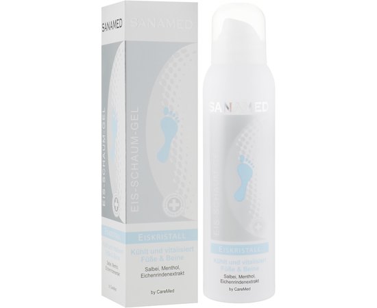 SanaMed Крем-піна Кристал з охолоджуючим ефектом, 150 мл, фото _ab__is.image_number.default