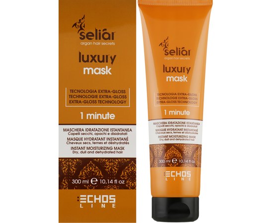 Маска для волос Мгновенное увлажнение Echosline Seliar Luxury Mask