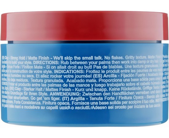 Матовая глина для укладки волос CHI Man Nitty Gritty Hair Clay, 85 g, изображение 3