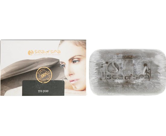 Мыло минеральное грязевое Sea of Spa Dead Sea Black Mud Soap, 125 g, изображение 2