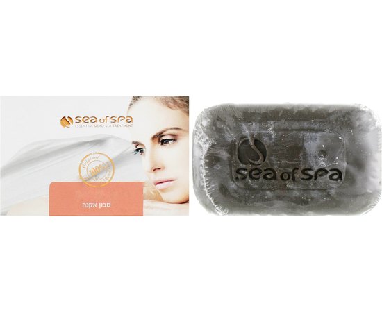 Мыло с грязью Мертвого моря против Акне Sea of Spa Dead Sea Acne Soap, 125 g, изображение 3