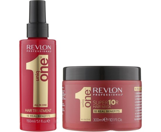 Uniq One Набір спрей-догляд за волоссям + супер маска, фото _ab__is.image_number.default