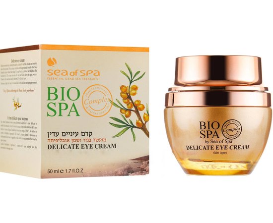 Нежный крем для кожи вокруг глаз с маслами моркови и облепихи Sea of Spa Bio Spa Delicate Eye Cream, 50 ml, изображение 2