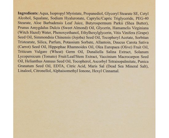 Нежный крем для кожи вокруг глаз с маслами моркови и облепихи Sea of Spa Bio Spa Delicate Eye Cream, 50 ml, изображение 3