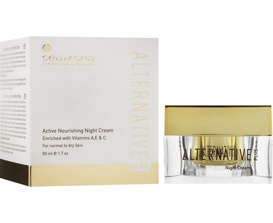 Ночной крем питательный Sea of Spa Alternative Plus Active Nourishing Night Cream, 50 ml, изображение 2
