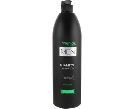 ProSalon Men Шампунь для волосся схильного до жирності, 500 мл, фото 