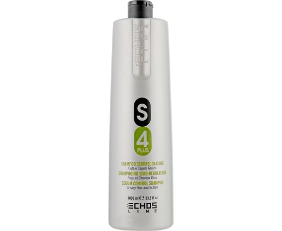 Шампунь для баланса жирной кожи головы Echosline Balance+ Vegan Shampoo, изображение 5