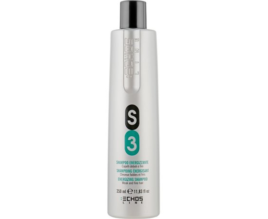 Echosline Classic Anti Hair Loss S3 Invigorating Shampoo Шампунь проти випадіння для тонких і ослаблених волосся, фото 