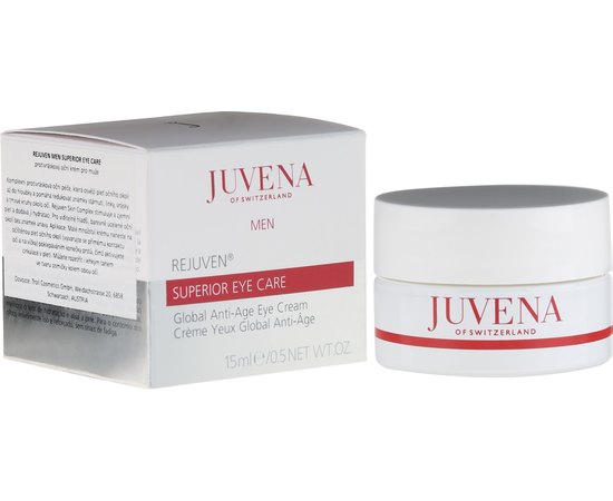 Антивозрастной крем для области вокруг глаз для мужчин Juvena Men Superior Overall Anti-Age Eye Cream, 15 ml, изображение 2