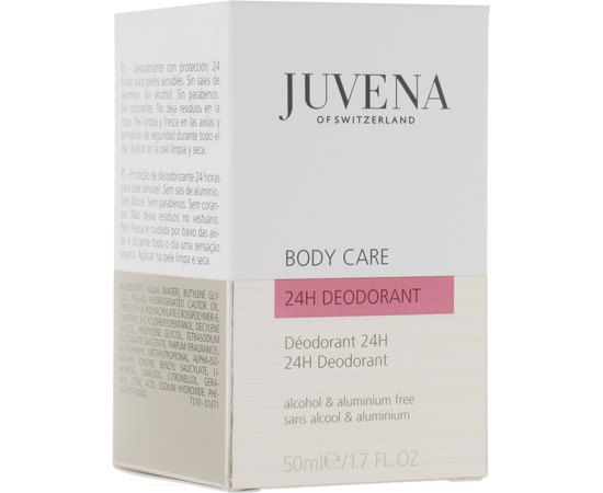 Juvena Body Long Lasting Deodorant alcohol & aluminium free Дезодорант тривалої дії, 50 мл, фото _ab__is.image_number.default
