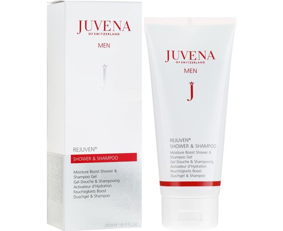 Juvena Men Moisture Boost Shower & Shampoo Gel Гель для душу і шампунь, 200 мл, фото _ab__is.image_number.default