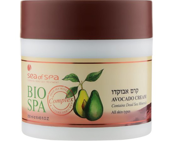 Крем для тела с маслом авокадо Sea of Spa Bio Spa Avocado Cream, 250 ml