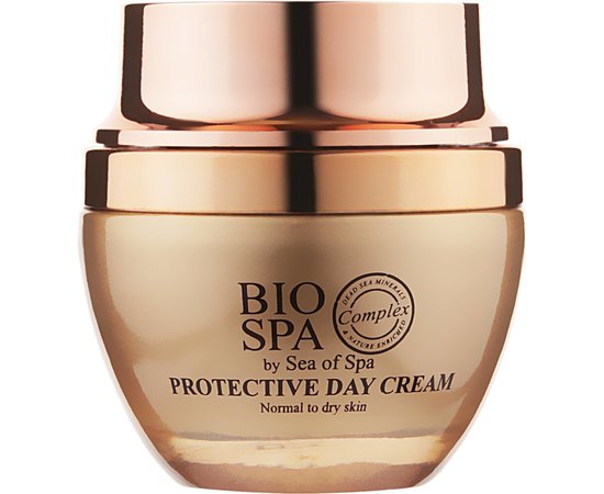 Крем защитный дневной с маслами моркови и облепихи Sea of Spa Bio Spa Protective Day Cream Normal to Dry Skin, 50 ml