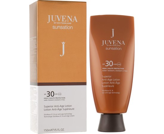 Лосьон для тела солнцезащитный антивозрастной SPF30 Juvena Sunsation Superior Anti-Age Lotion, 150 ml, изображение 2